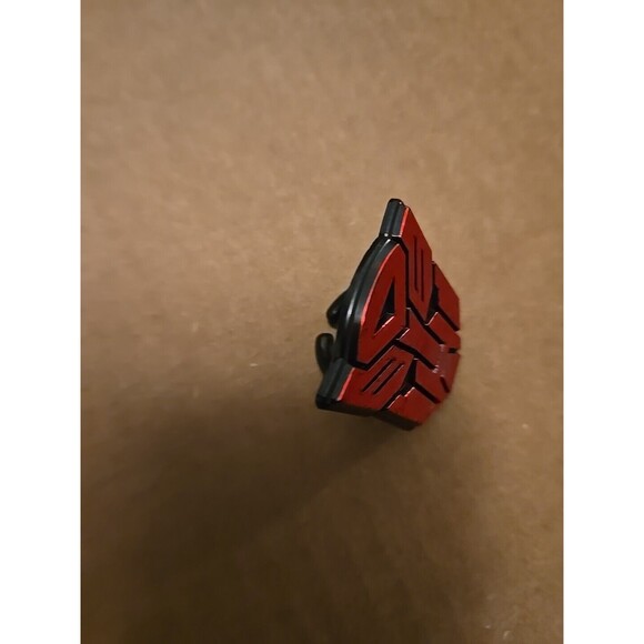 Transformer Red And Black Plastic Ring Pre-owned Unwrapped, Action Figure Toy - Picture 2 of 2